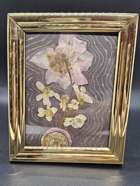 Other - Handmade Pressed Flower Art